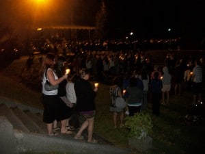 Salve Community Gathers For 9/11 Memorial Vigil