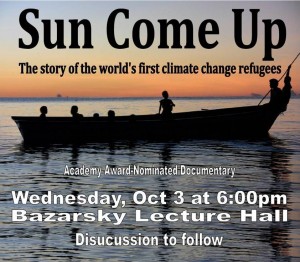 Mercy Center Presents Sun Come Up Documentary