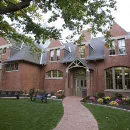 The Antone Building houses the English Department.