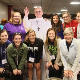 Salve Students Travel to Philadelphia to See Pope