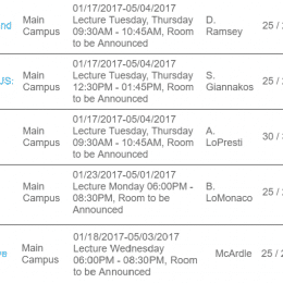 5 Classes to Check Out for Spring 2017